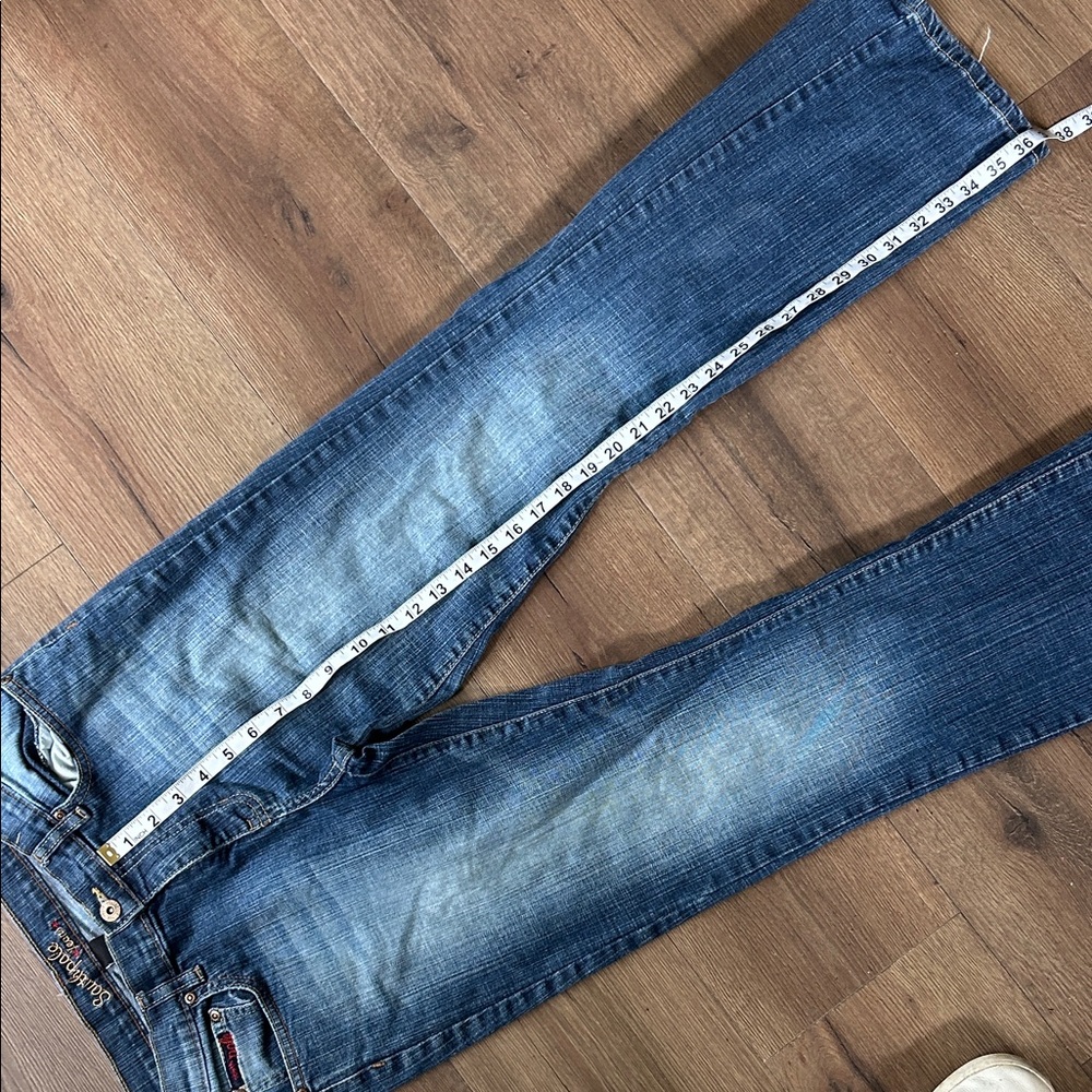 South Pole Y2K Women's Blue Flare Jeans !! Size 11 - Picture 2 of 9